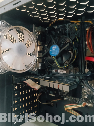 Gaming PC i3 8th Gen + GT 710 2GB + SSD + RGB Case